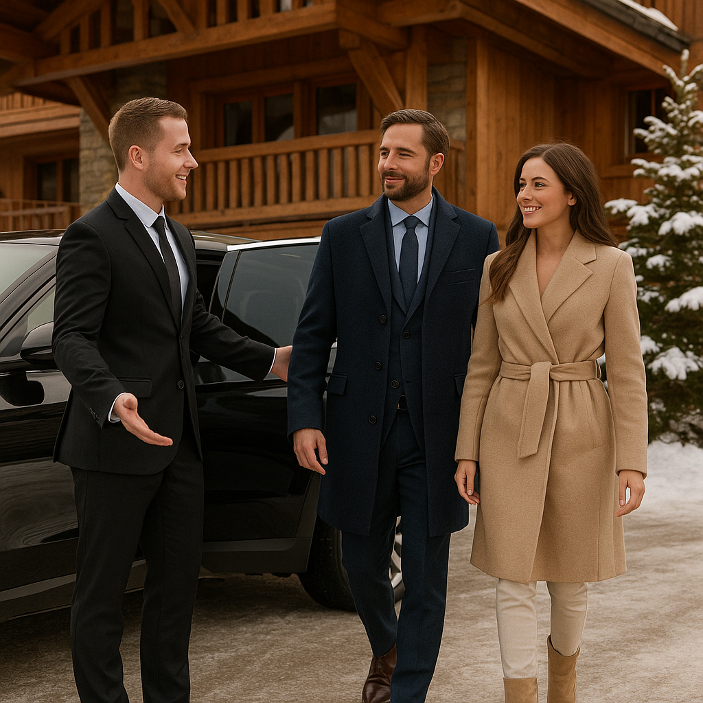 Transfert Lyon → Méribel avec Lyon VTC