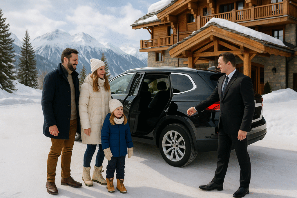 Lyon → Courchevel avec Lyon VTC