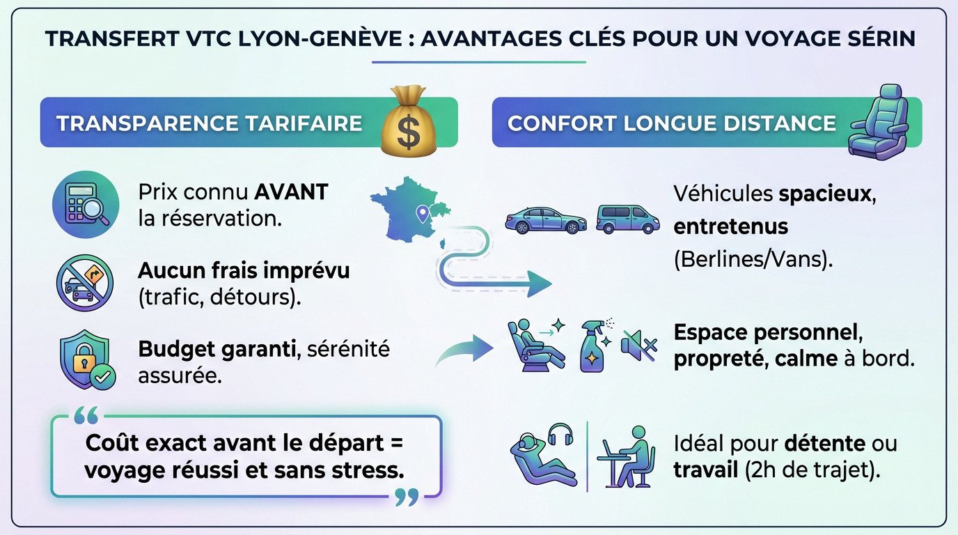 Chauffeur privé chargeant les bagages pour un transfert VTC Lyon Genève confortable