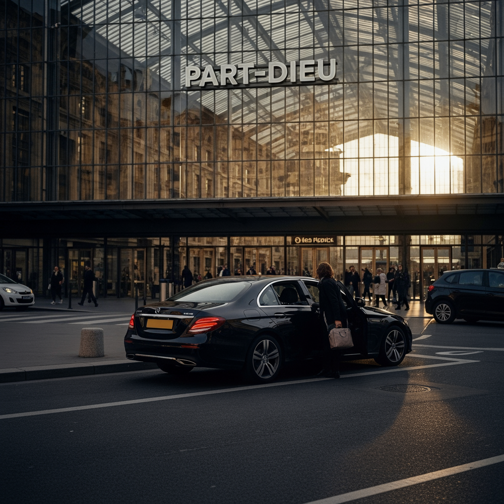 Transfert Aéroport Lyon Saint-Exupéry​ avec Lyon VTC