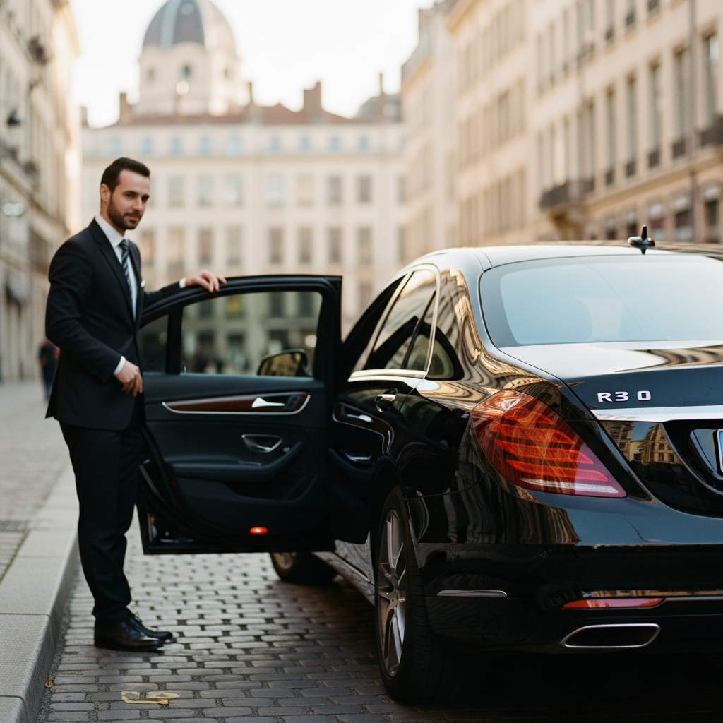Événements Spéciaux avec Lyon VTC — berline Lyon VTC en service longue distance dans la région