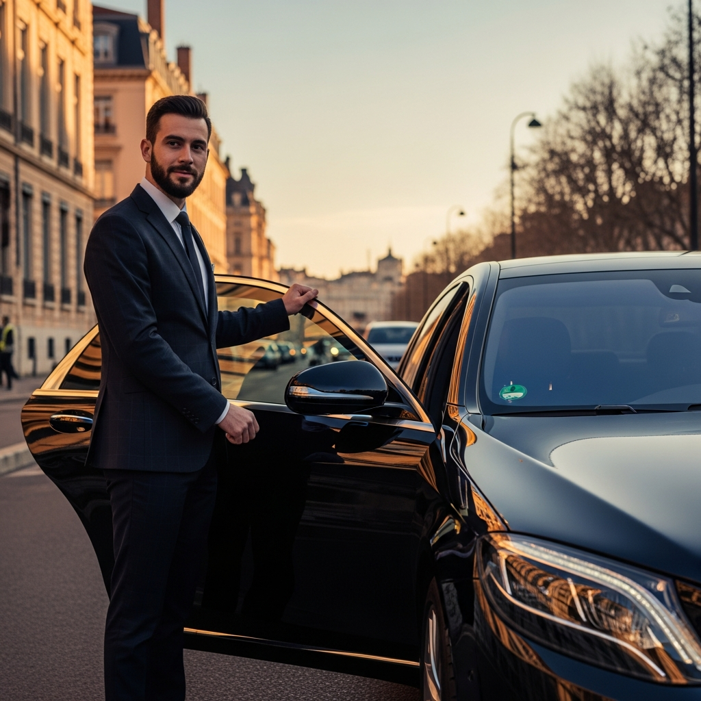 Événements Spéciaux avec Lyon VTC — chauffeur connaissant parfaitement les itinéraires lyonnais