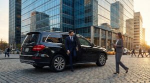 VTC entreprise Lyon service de transport corporate premium pour professionnels