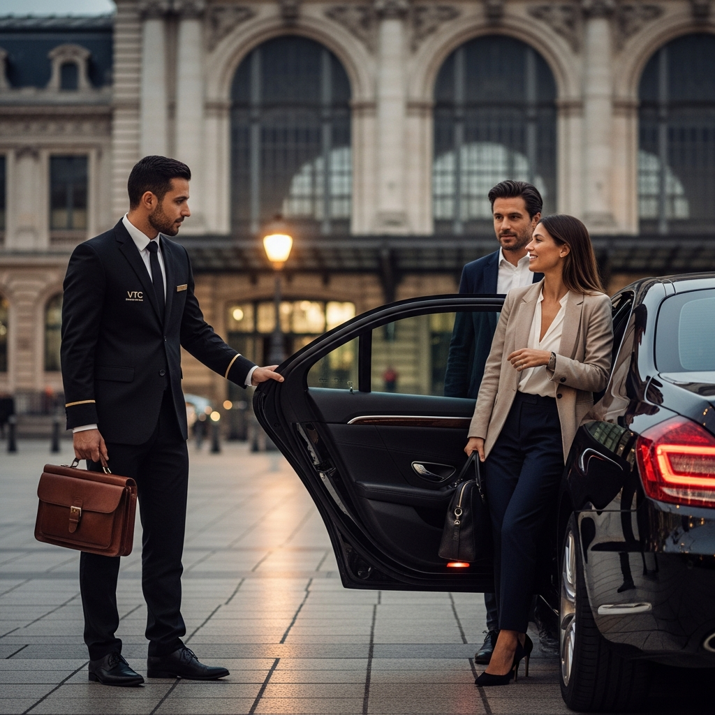 Gare Perrache Lyon avec Lyon VTC — voiture avec chauffeur disponible 24h/24 sur réservation