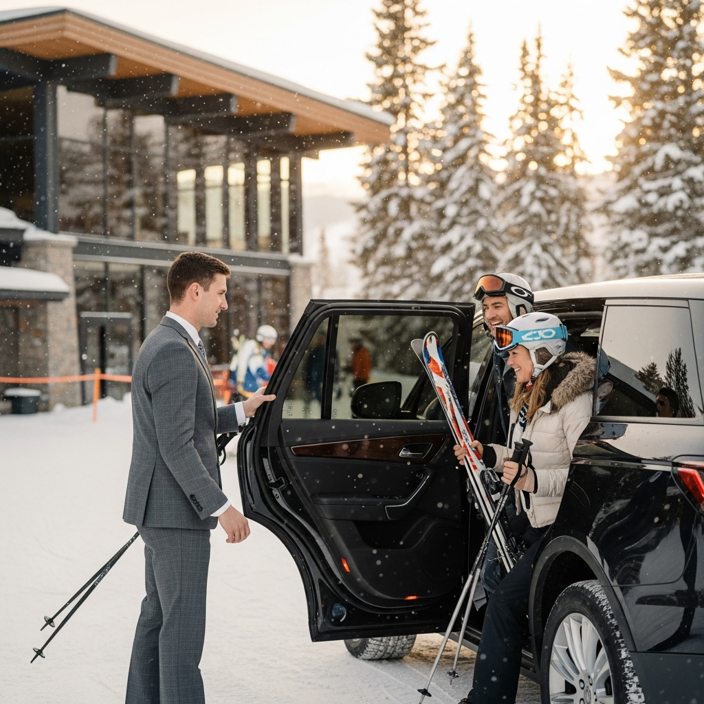Lyon — Courchevel avec Lyon VTC — chauffeur professionnel formé à l'accueil clientèle exigeante