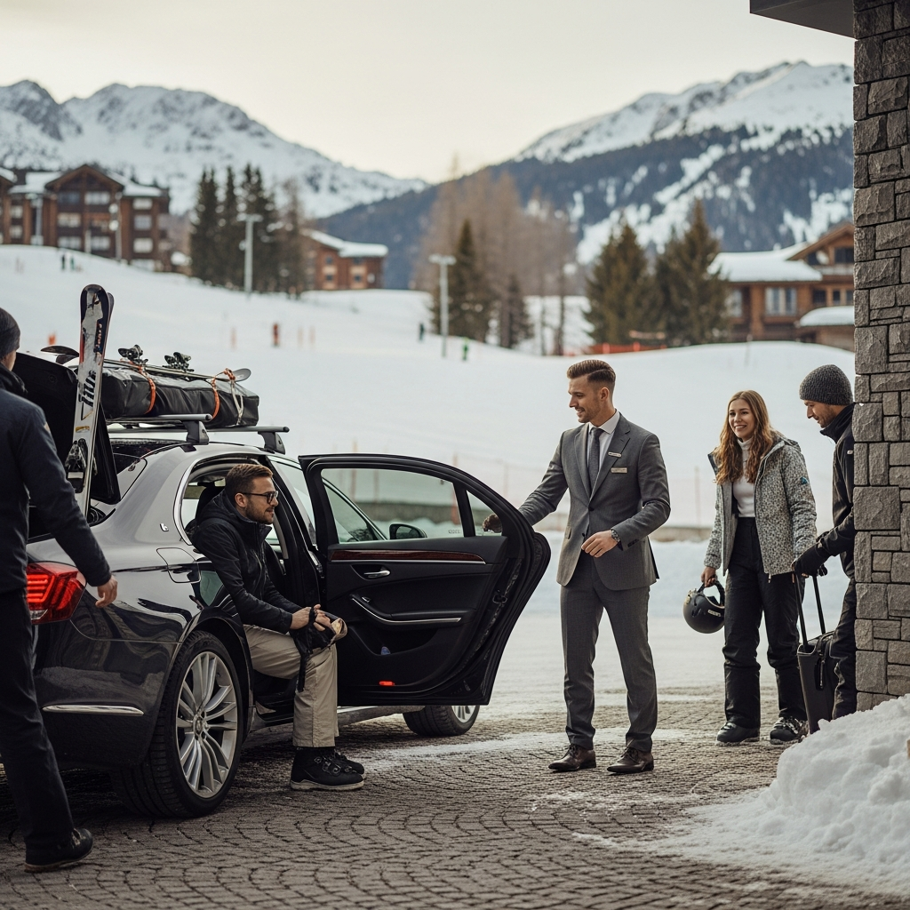 Lyon — Val Thorens avec Lyon VTC — alternative premium aux taxis traditionnels lyonnais