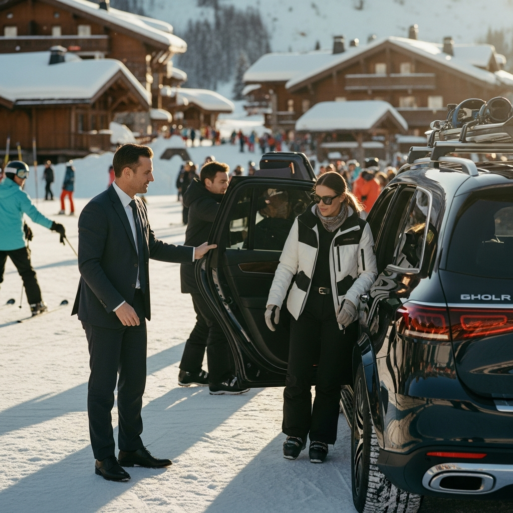 Lyon — Val Thorens avec Lyon VTC — prise en charge ponctuelle au lieu de votre choix