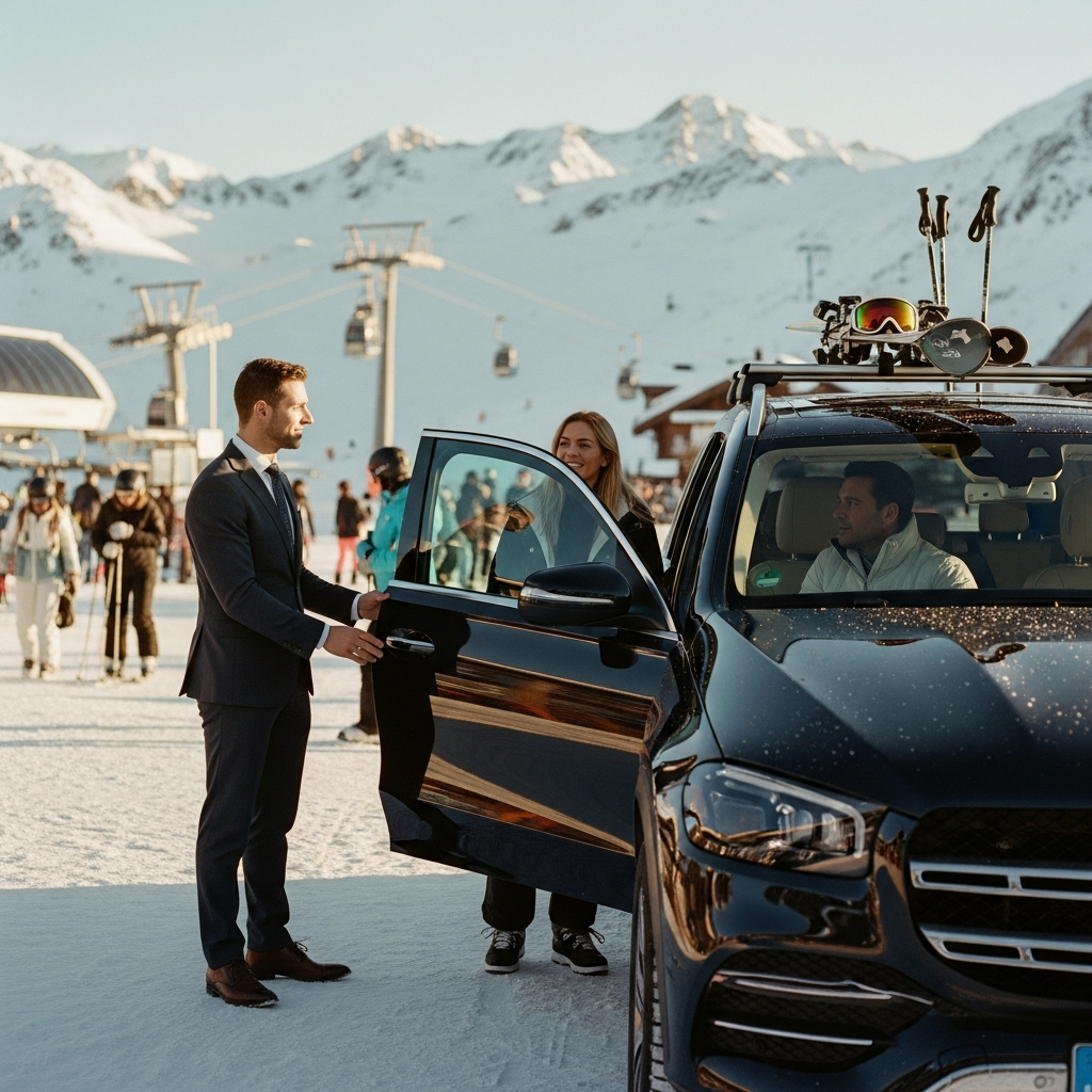 Lyon — Val Thorens avec Lyon VTC — trajet confortable assuré par un chauffeur certifié