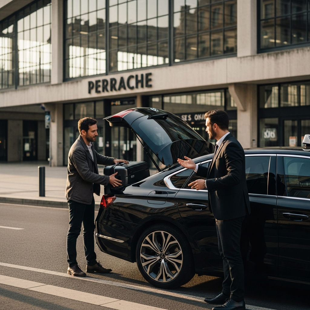 Transfert Gare Lyon avec Lyon VTC — transfert business avec accueil personnalisé