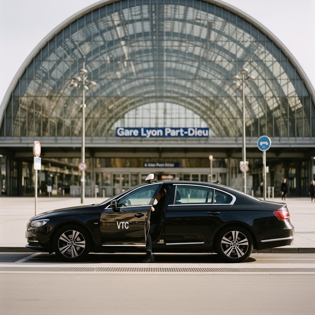Transfert Gare Lyon avec Lyon VTC — voyage en toute tranquillité avec un VTC fiable et ponctuel