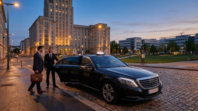 Chauffeur privé VTC à Villeurbanne, transport vers gares et aéroports