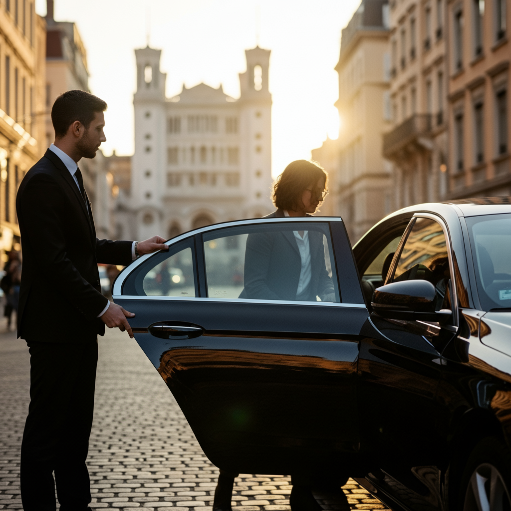 VTC Entreprise Lyon avec Lyon VTC — alternative premium aux taxis traditionnels lyonnais