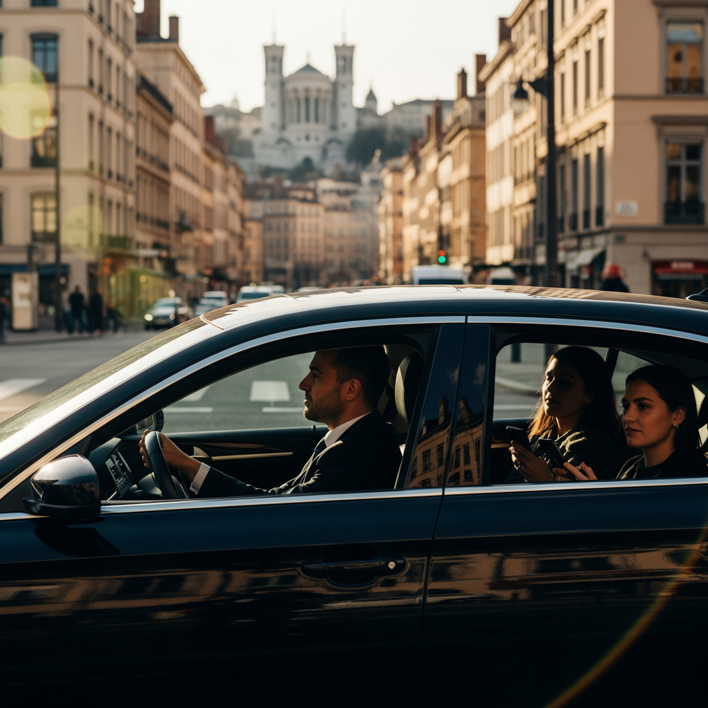 VTC Lyon Centre avec Lyon VTC — chauffeur VTC Lyon disponible pour aller-retour ou trajet simple