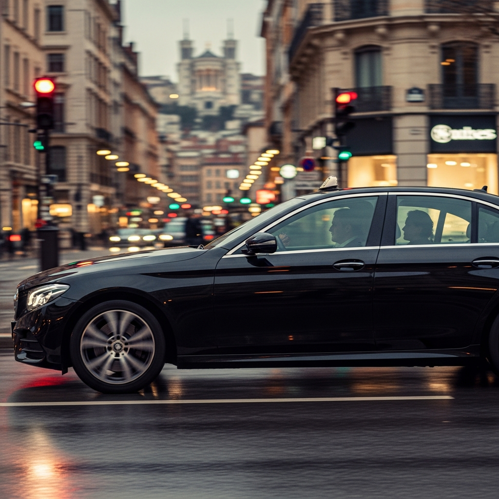 Hub Zones Desservies avec Lyon VTC