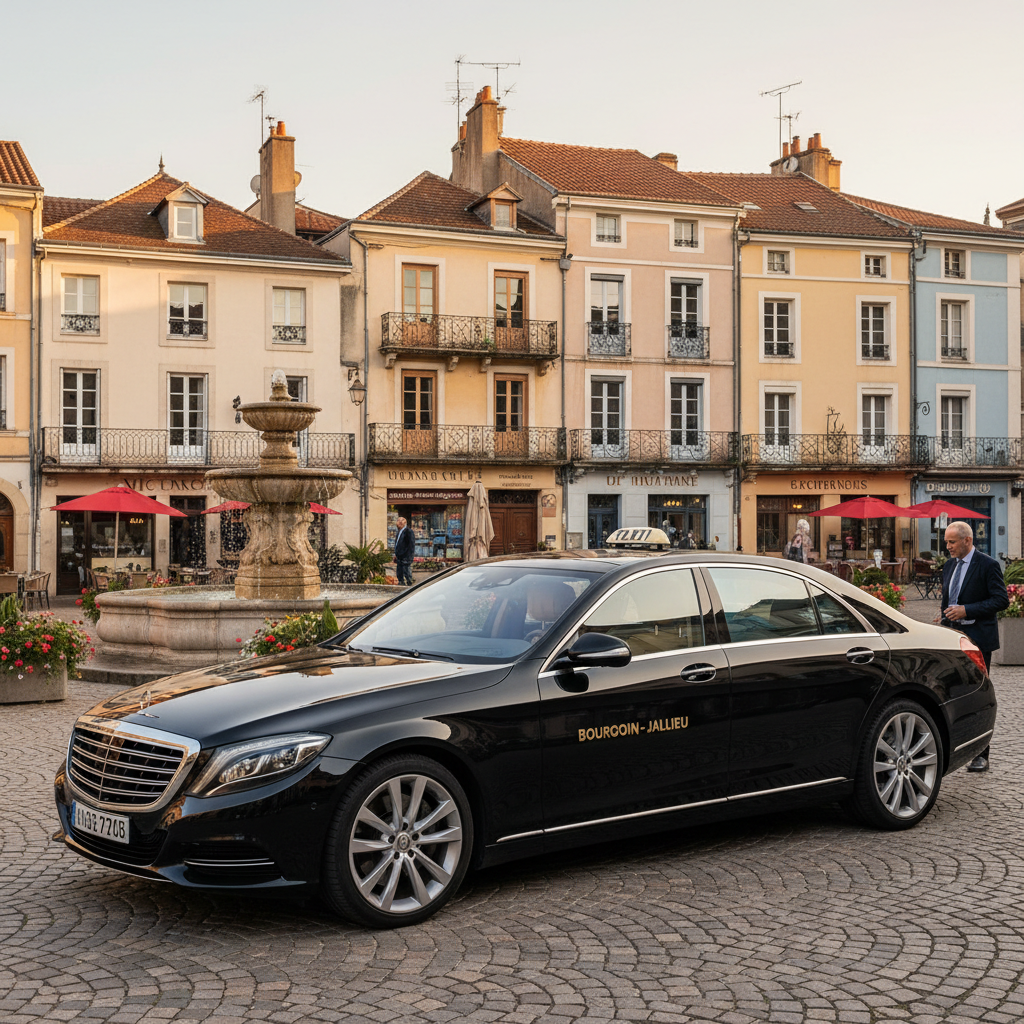 Taxi Bourgoin-Jallieu centre-ville