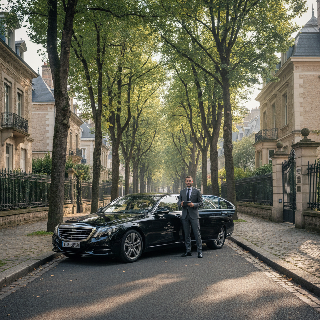 Taxi Écully quartier résidentiel