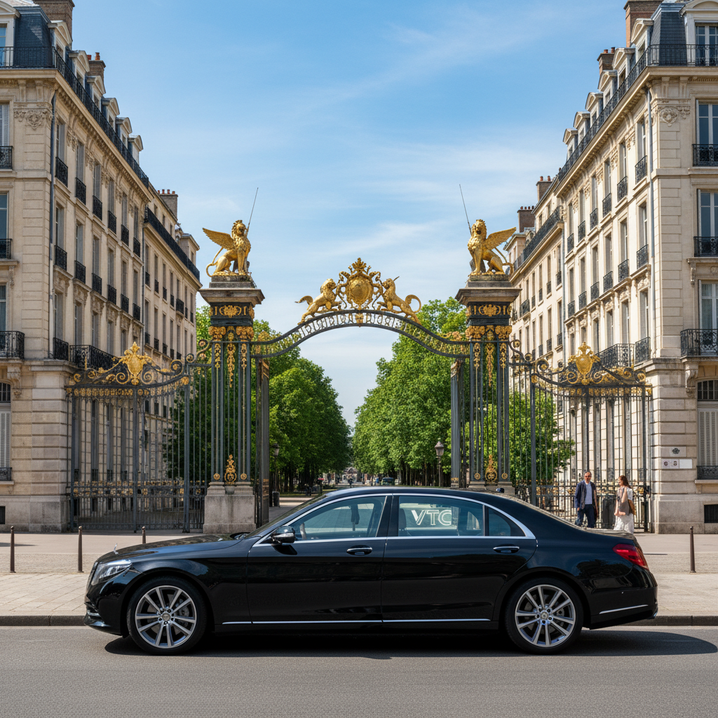 Taxi Lyon 6e arrondissement Parc Tête d'Or — service premium VTC pour particuliers et professionnels