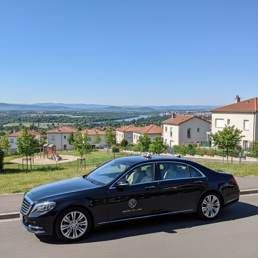 Taxi Rillieux-la-Pape nord Lyon — service VTC Lyon longue distance porte-à-porte