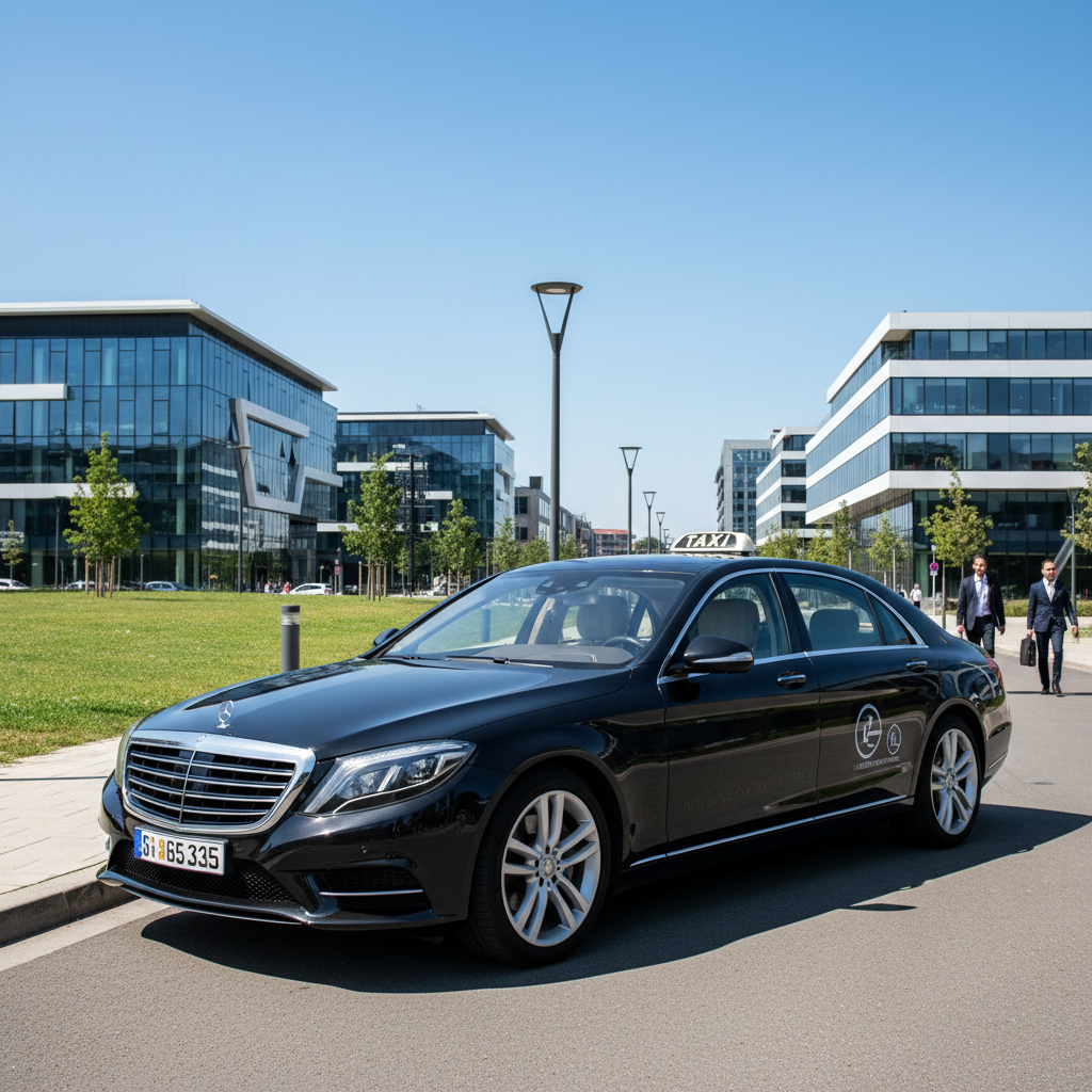 Taxi Saint-Priest zone commerciale