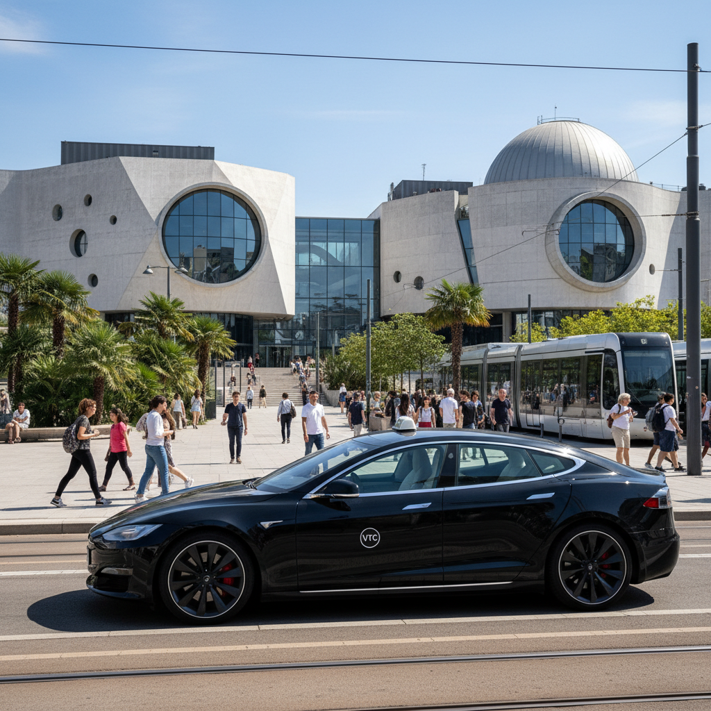Taxi Vaulx-en-Velin planétarium