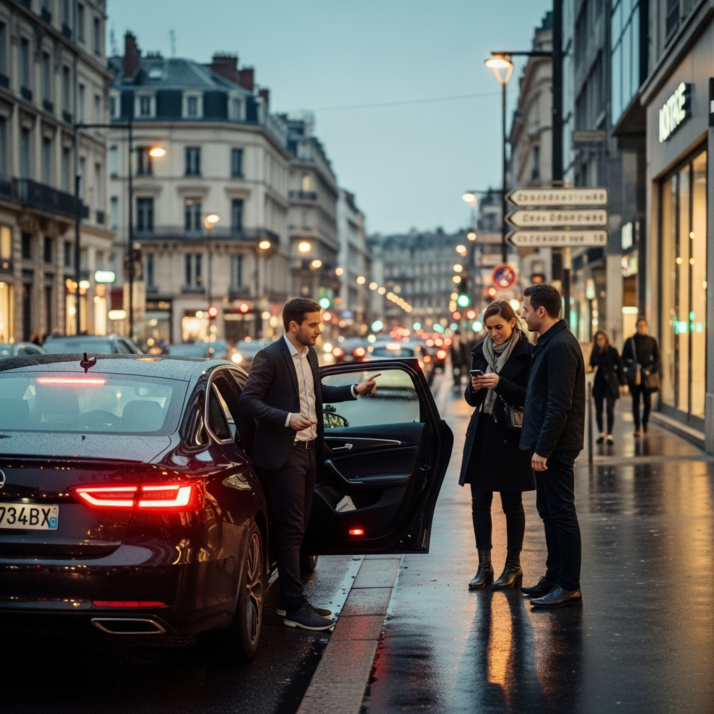 VTC Villeurbanne avec Lyon VTC — chauffeur professionnel formé à l'accueil clientèle exigeante