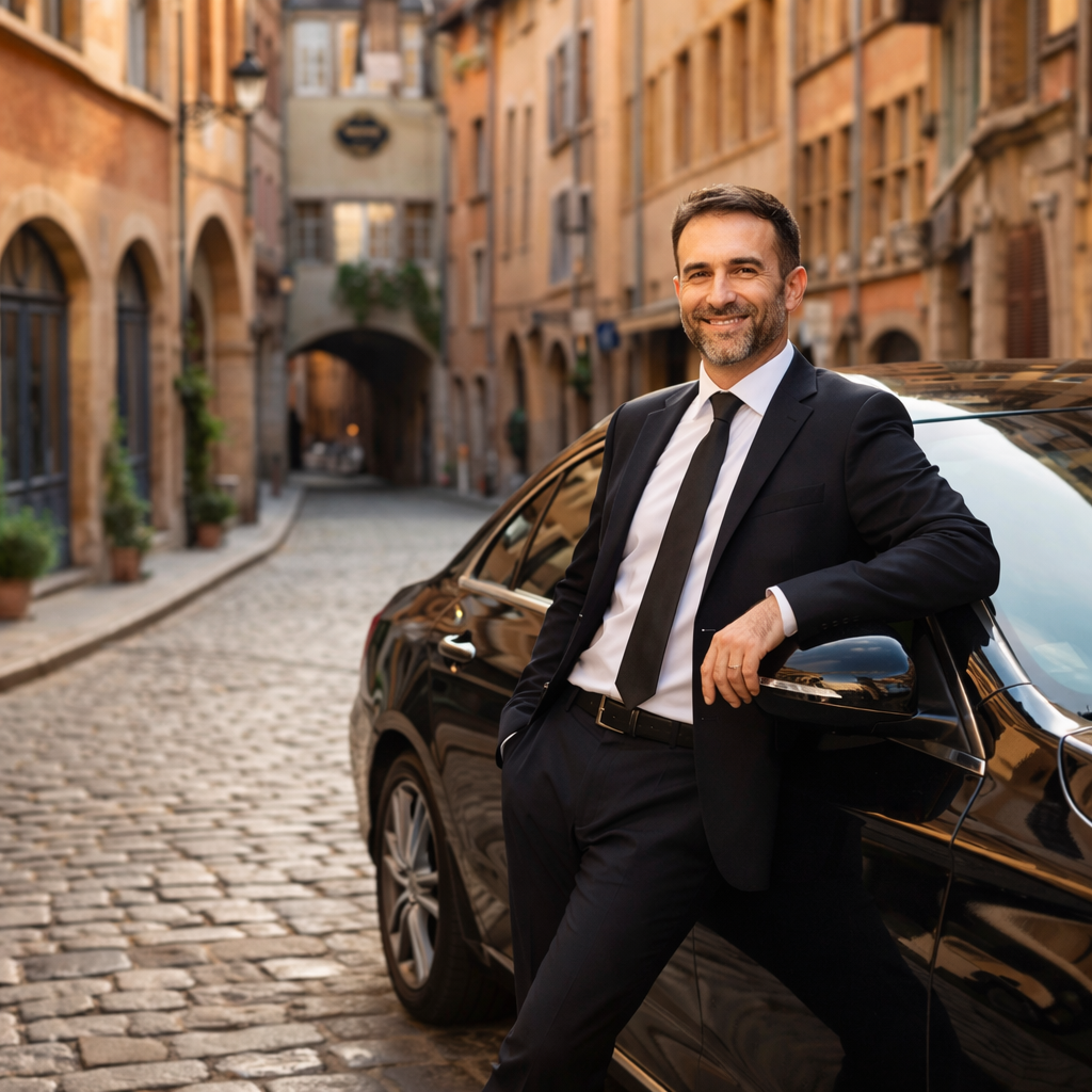 Chauffeur privé Lyon VTC connaisseur du Vieux Lyon et des quartiers de la métropole