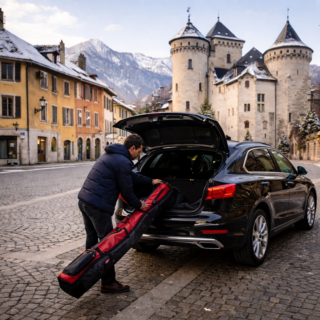 Excursion Lyon Chambéry et château des Ducs de Savoie avec chauffeur privé