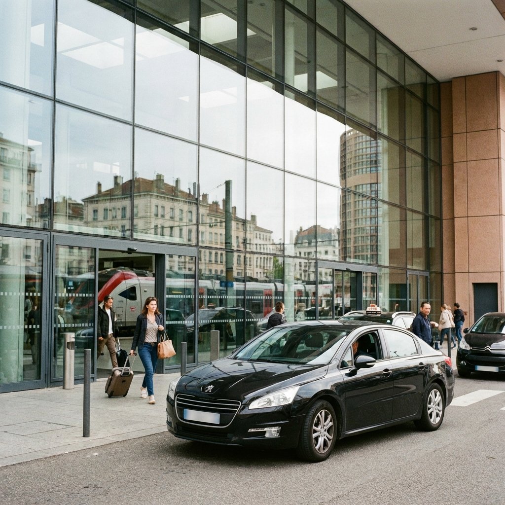Trajets fréquents VTC Lyon - transferts et courses régulières