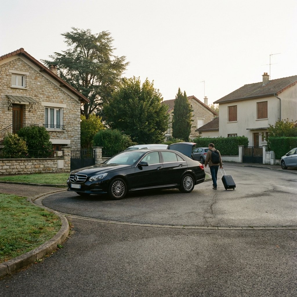 Transport VTC local Lyon et banlieue — voiture avec chauffeur disponible 24h/24 sur réservation