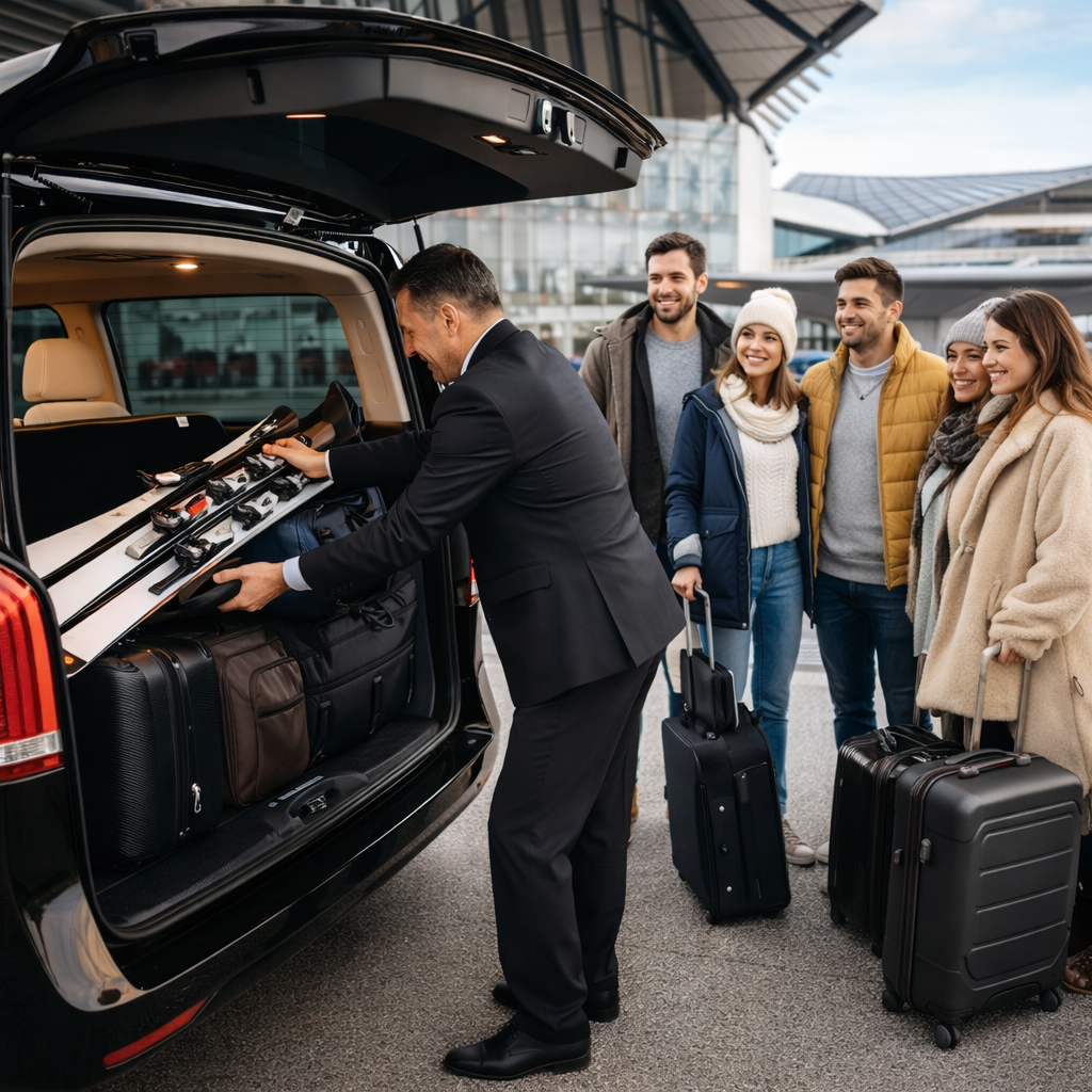 Van VTC Lyon - transfert groupe aéroport — transfert business avec accueil personnalisé